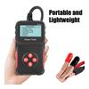 Support 6 Languages Car Battery Tester 100-2000 CCA Multi-Function BT201 12V Cranking Charging Circut Test
