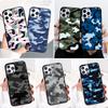 Чехлы для телефонов с камуфляжным рисунком для Iphone 13 14 12 11 Pro 8 7 Se 2020 2022 6 6s Plus X Xr Xs Max Mini, мягкий противоударный бампер из ТПУ