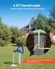 Frost Proof Yard Hydrant, 1280mm Freeze-Proof Outdoor Faucet with 609.6mm Bury Depth, G 3/4" Pipe Connection & Hose Coupling, No Lead Freezeless