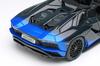 EIDOLON Scale Lamborghini Aventador S Roadster 50th Anniversary Japan 2018 Blue Gradient Finished Model EM767A 1/43 Renaissance/Black