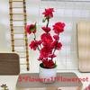 Artificial Peach Blossom Plant With Realistic Craftsmanship For Wedding Decor And Photography