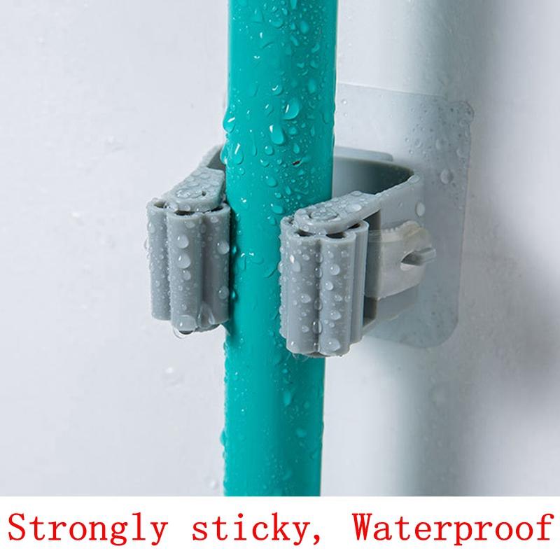 1/3 шт. Настенный органайзер для швабры, держатель, вешалка для щеток и метел, домашняя полка для хранения, крючки на присоске для ванной комнаты, бытовые инструменты, дом