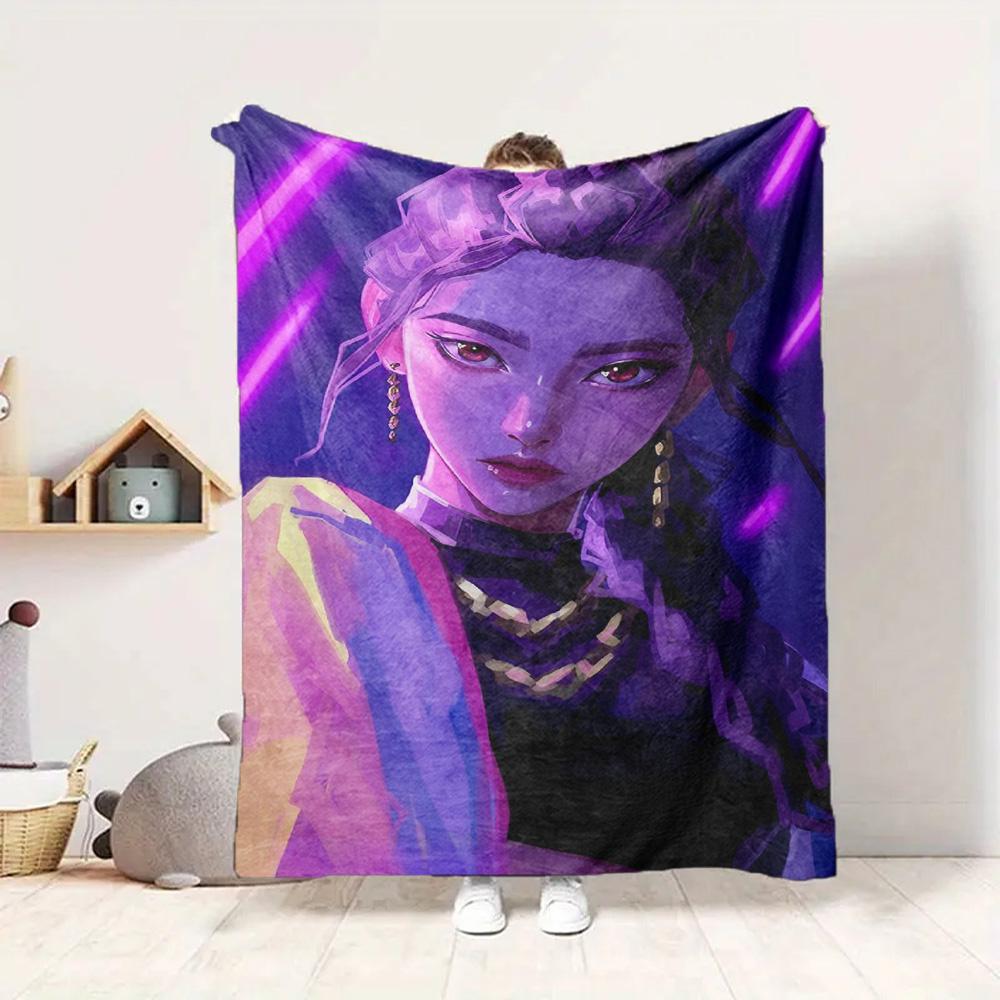 Neon Dreams Flannel Blanket Throw Blanket Soft Warm Sofa Bed Camping Home Decor Unique Christmas Gift C9211258