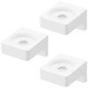 Yamazaki Jitsugyo Wall Sanitary Holder Compatible with Gypsum Board Walls of Towel Holder Wall Mounted Tower White 1707 X 3 [Set 3]