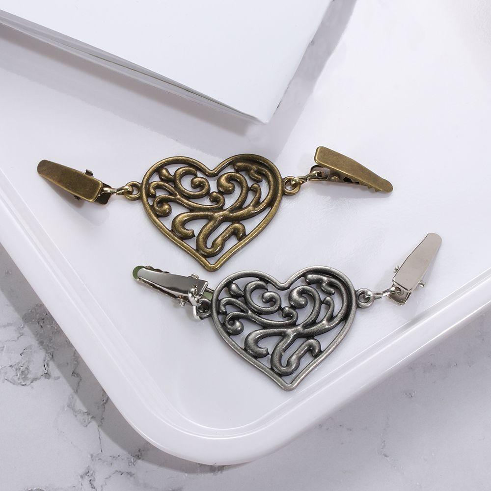 Charm Gift Winter New Shawl Brooch Duck Clip Clasps Sweater Blouse Pin Cardigan Clip
