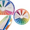 Tattoo Color Wheel Paper Card Color Learning Guide Nail Pigment Selector Card