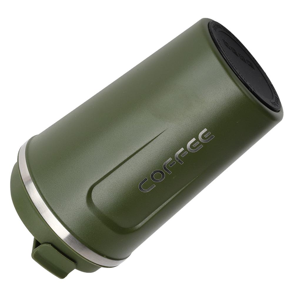 Leakproof Lid Vacuum Mug Vacuum Insulated Travel Mug Portable Coffee Cup  Hot Drinks