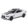 1/36 BMW M4 CSL сплав игрушечная модель автомобиля высокая имитация металл подлинная дверь автомобиля может быть открыта и убрана функция мальчик подарок на день рождения коллекция дисплей