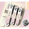 1SET Gradual Change Color Nail Clipper Set Household Nail Clippers High-grade Nail Clippers Portable Nail Clipper Clipper Nail Clipper Set
