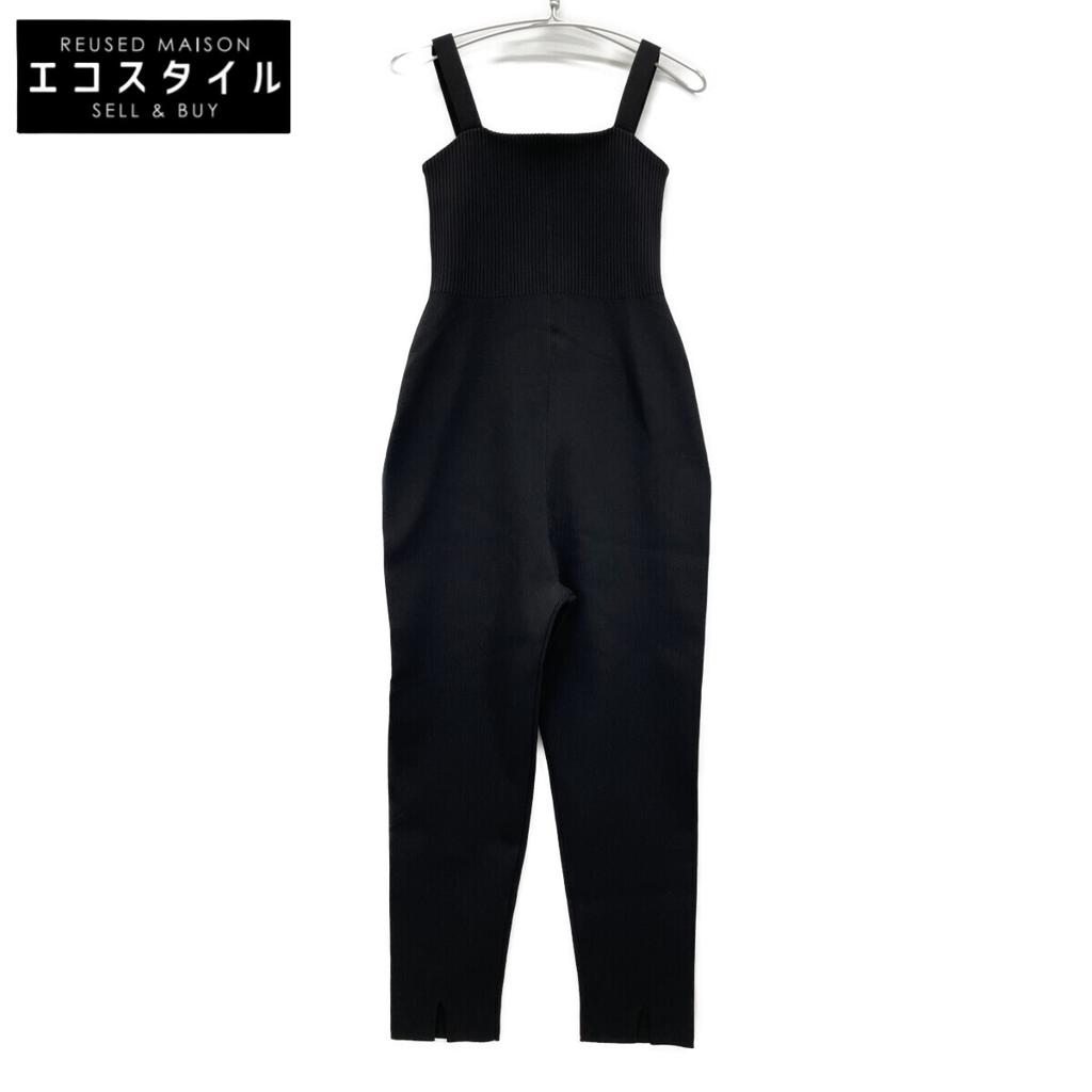 CLANE 24AW Black 17112-5032 COCOON LINE KNIT ALL IN ONE Overall All-in-one 2 blackUsed