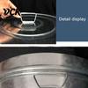 Weather Resistant Dry Food Container Metal Rice Storage Canister with Lid, Moisture-proof Container, Large Capacity Jar Durable Pantry for Goods