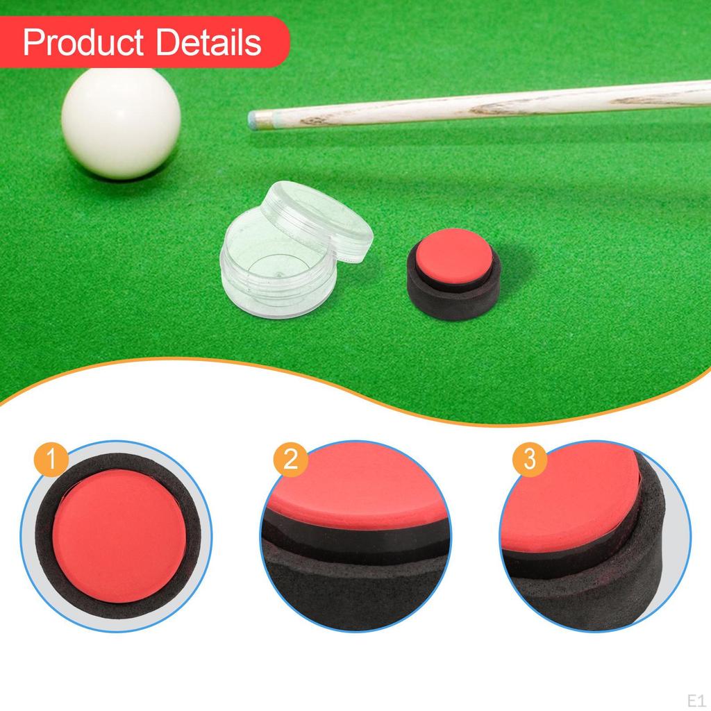Аксессуары для бильярдного кия Мел для бильярдного кия Тонкая текстура Профессиональная практическая турнирная бильярдная палка