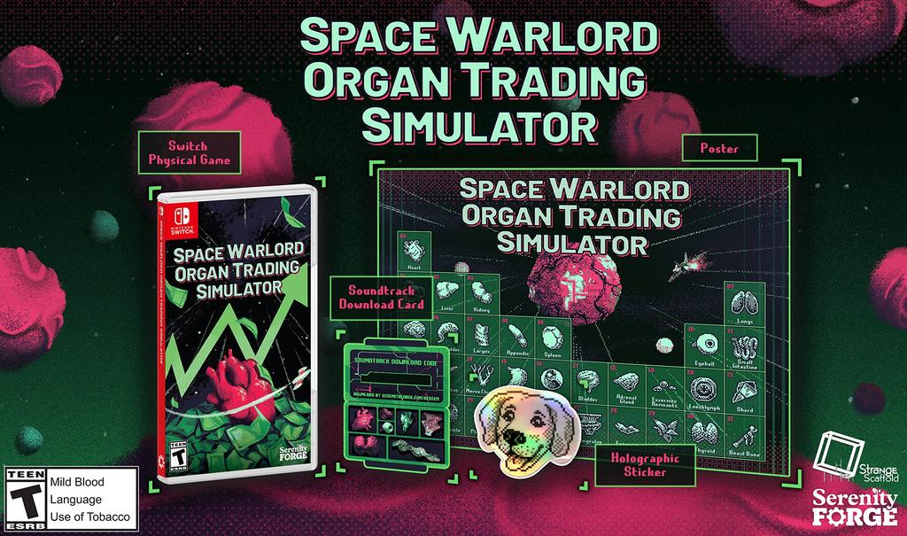 Space Warlord Organ Trading Simulator Premium Physical Edition North Switch - (Import America) –