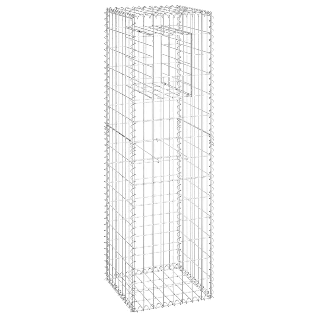 Габионная колонна 40x40x140 см Железо
