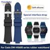 Для серии Casio G-SHOCK DW-5600 DW-5610 GW-M5610 GW-5000 GW-B5600 GA2100 GM2100 DW-H5600 Модифицированный силиконовый ремешок для часов