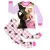 Children's Fashion Suit Skirt Round Neck Long Sleeve Top Pants