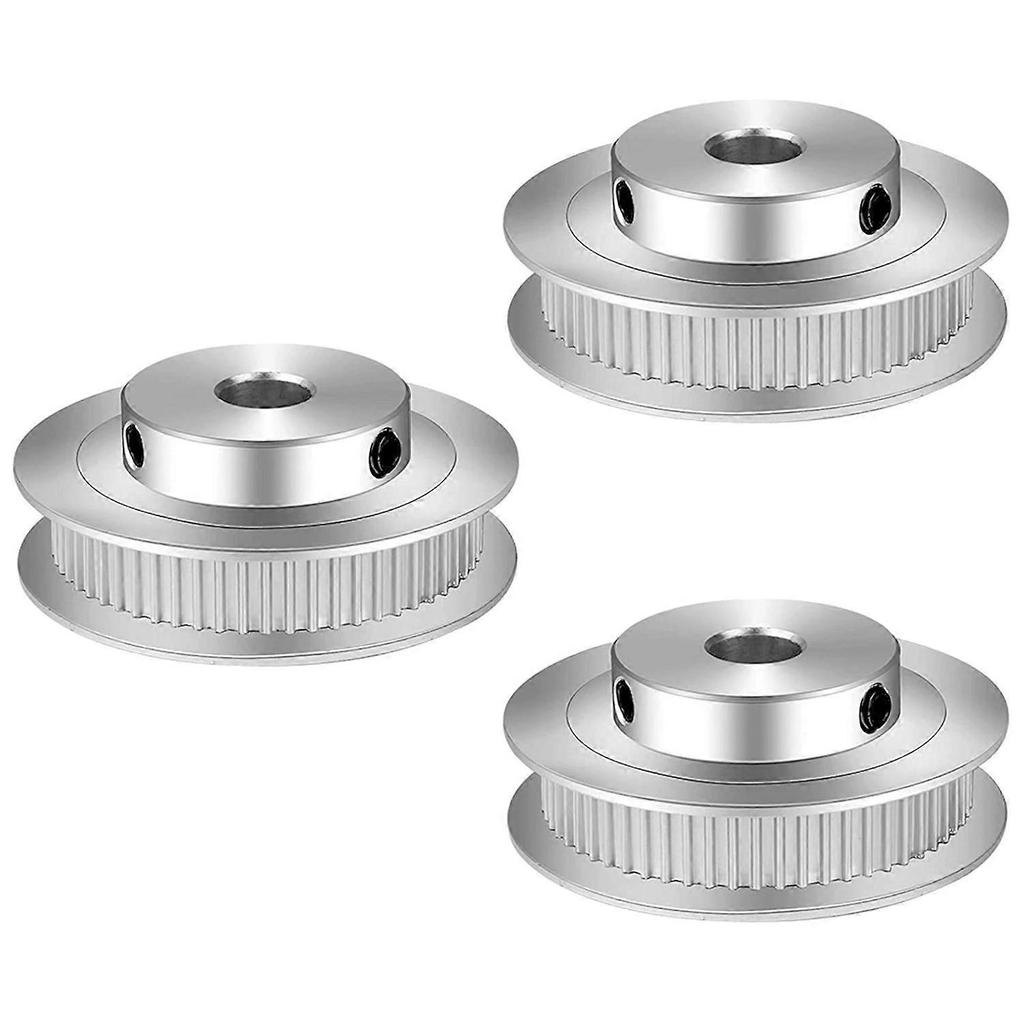 Gear Synchronous wheel Pulleysilver-3pcs