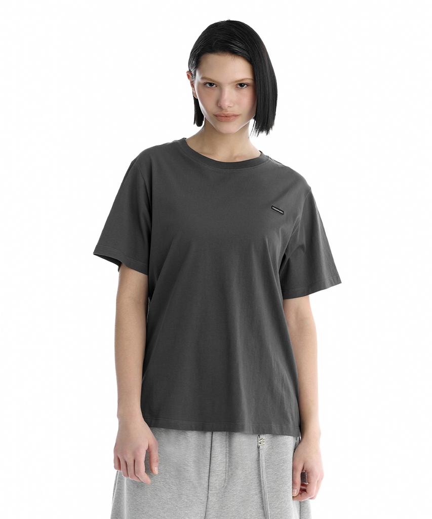 Футболка Teulimingbeodeu Essential Regular-Fit [Угольный]
