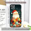 Чехол для телефона с рисунком Рождественской елки и Санта-Клауса Для IPhone 17 16 15 14 13 12 11 Pro Max XS XR X 7 8 Plus 17 Air 16E Чехол