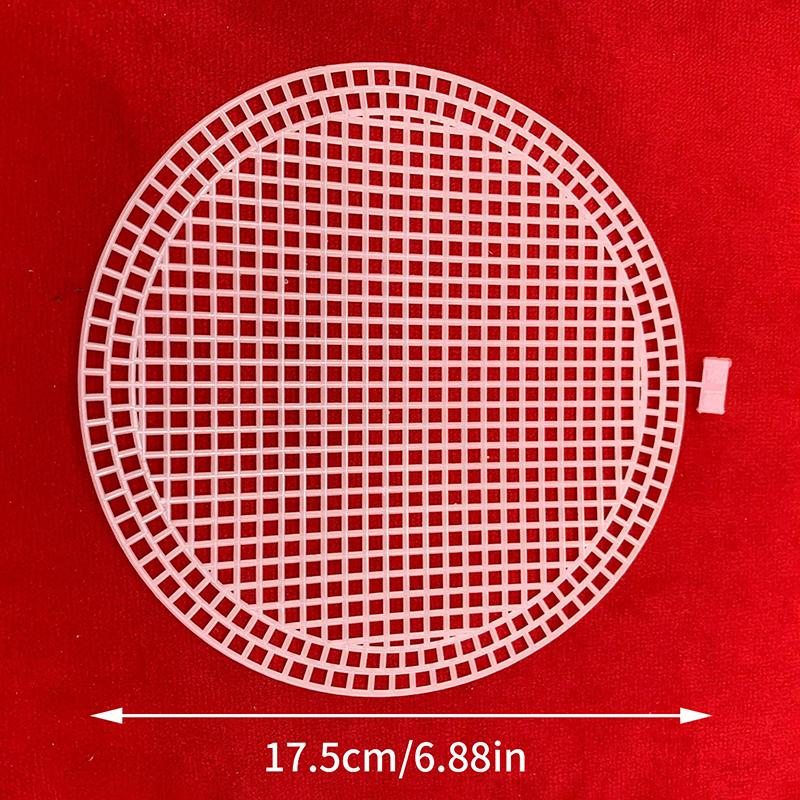 Пластиковая сетка для вязания и плетения, DIY, аксессуары для шитья плетеных сумок, принадлежности для изготовления кошельков, проекты для вязания крючком
