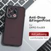 Полупрозрачный матовый чехол для телефона Oppo Find X9, противоударный, с матовой задней крышкой. Чехол для Oppo Find X9 Pro, чехол для Oppo Find X9