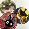 Senko Delivery Service Tokeito Коврик для стула, подушка для стула, диаметр 38 см, розовый кот, Ghibli, акрил 91245 Kiki's, прибл.