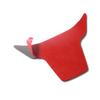 ABS Red Carbon Fiber Steering Wheel Lip Cover Trim Decor Sticker For Honda Civic 10Th Gen 2016 2017 2018 2019 Parts