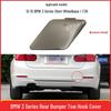 Накладка на крюк буксировки заднего бампера BMW 3 серии F30/F35 (51127312748)