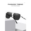aoron Driving Sunglasses Men's Metal Polarized Fashion Sunglasses
