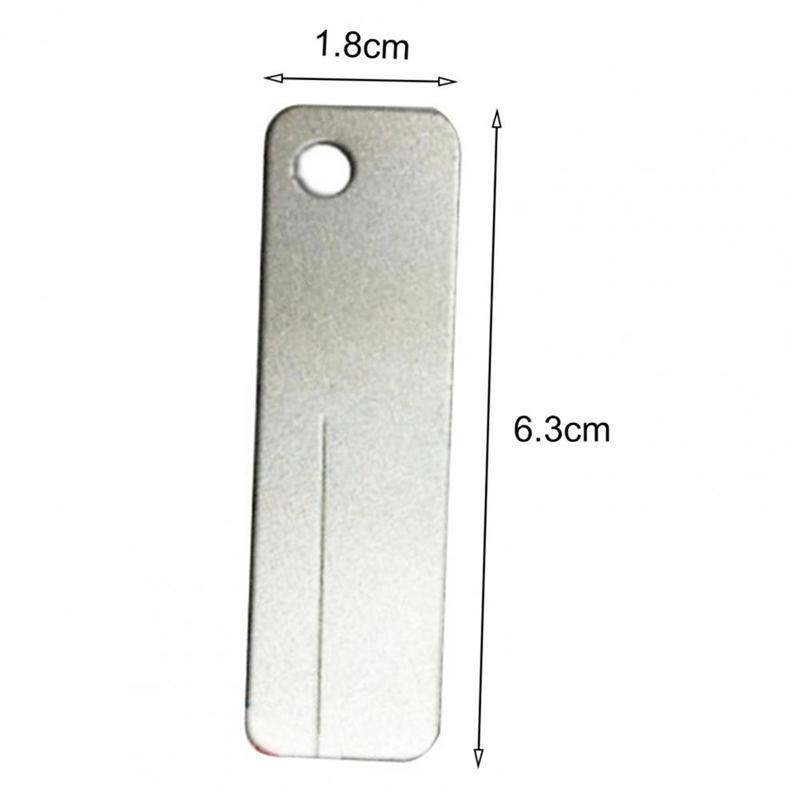1 шт. Точилка для рыболовных крючков Портативный Алмазный камень Мини EDC Карманный брелок Инструменты для заточки рыболовных крючков Нож для наружных аксессуаров