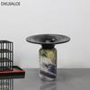 Modern Minimalist Marble Flower Ware Desktop Decoration Vases Home Decoration Accessories Flower Vase  Girl Flower Pot Gift