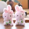 Plush Bunny Keychain With Pp Cotton Filling For Kids And Collectors