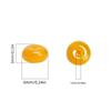 105Pcs Mixed Color DIY Jewelry Beads Multi-clolor Crystal Beads Flat Round Beads  Mobile Phone Chain