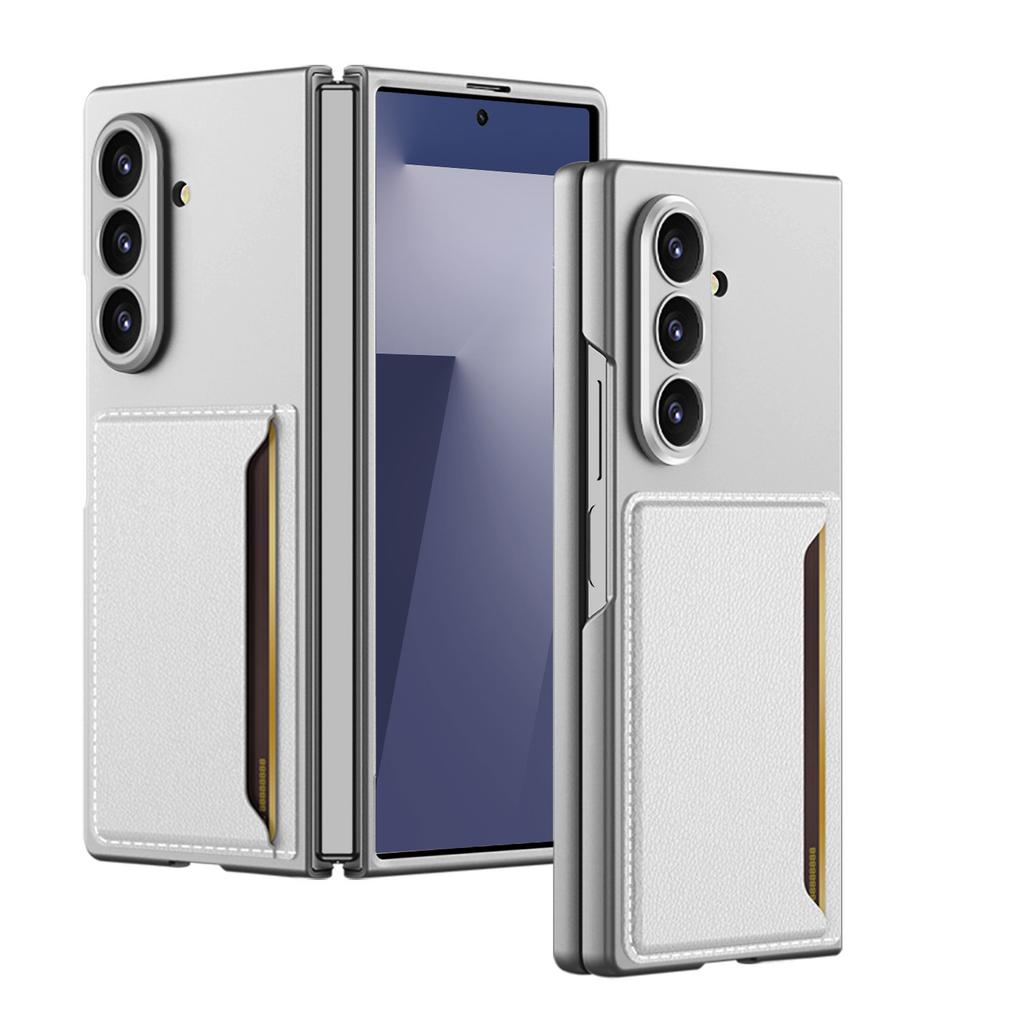Креативный чехол для телефона Samsung Galaxy Z Fold7 со складным экраном, оснащенный ультратонким чехлом-картхолдером с мелкими отверстиями