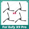 Совместимые аксессуары для робота-пылесоса Eufy X9 Pro: боковая щетка, HEPA-фильтр, салфетка для мытья полов, тряпка, сменные запчасти
