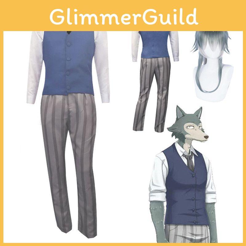 Дышащий высококачественный костюм для косплея Легоси из японского аниме Beastars