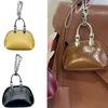 Adorable Leather Keychain Hanging Ornament Car Key Holder for Kids and Adults Handbag Bag Charm Practical Ornament