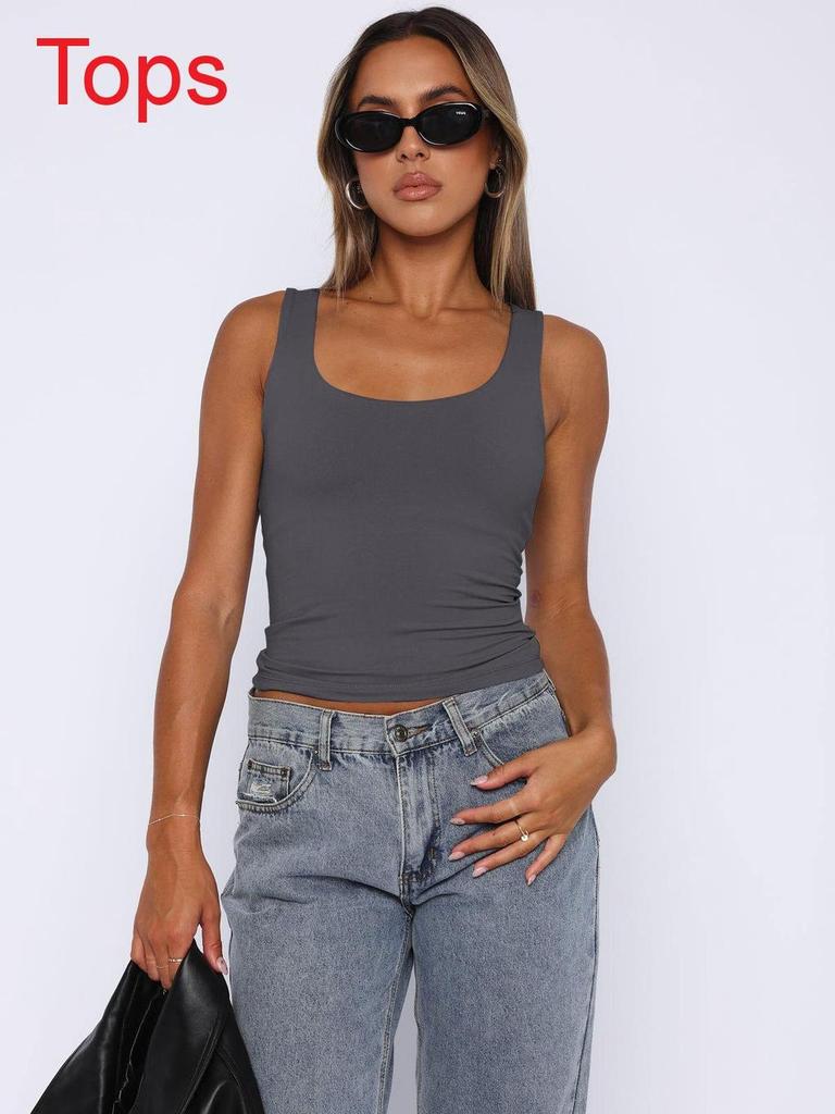Y2k Sexy Crop Top With High Elastic Polyester For Streetwear Girls