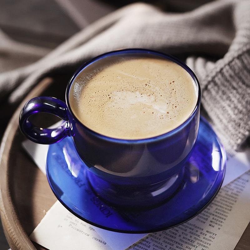 Color Glass Mug Small Tea Cup Coffee Mug Tumbler Cups In Bulk Heat Resistant Glass Coffee Cup Drinkware Wholesale