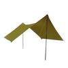 Minimalist Recta Tarp Recta Lightweight Tarp 350 X 290 UV Light Highly Water Easy To Set Up and Take Guy Line Pegs Included (OLIVE) /