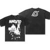 Fashion Men T-Shirt Hip Hop Streetwear Japanese Anime Naruto Printed T Shirt Harajuku Cotton Casual Tshirt Short Sleeve Tops Tee