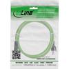 Inline Câble réseau industriel ®, fiche mâle M12 4 broches codée D vers RJ45, PUR 2 m