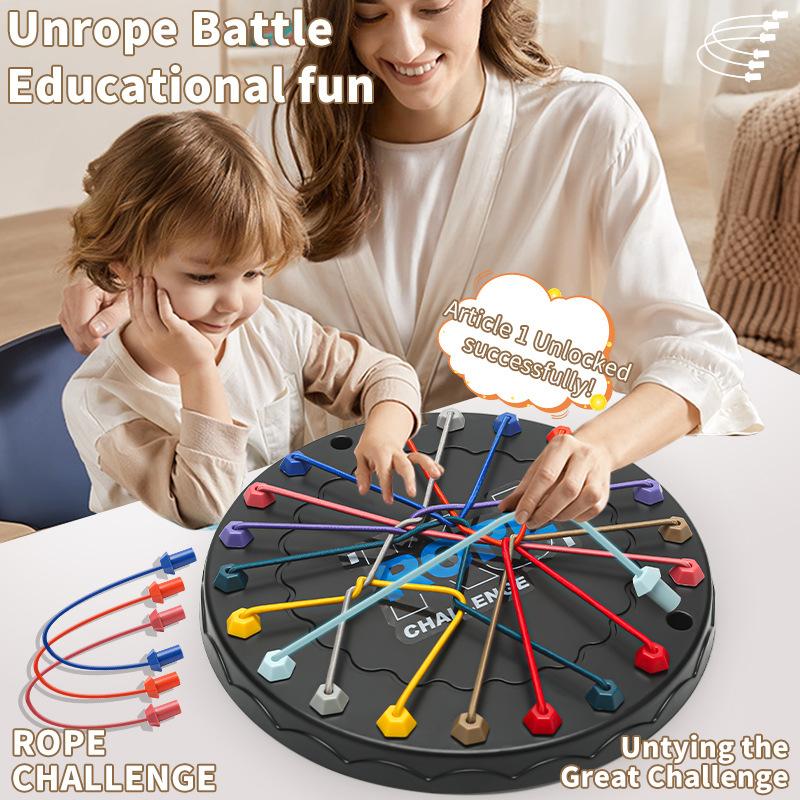 Big Solution Rope Big Battle Board Game Toy Logical Thinking Training Parent-Child Interaction Children'S Toy Game