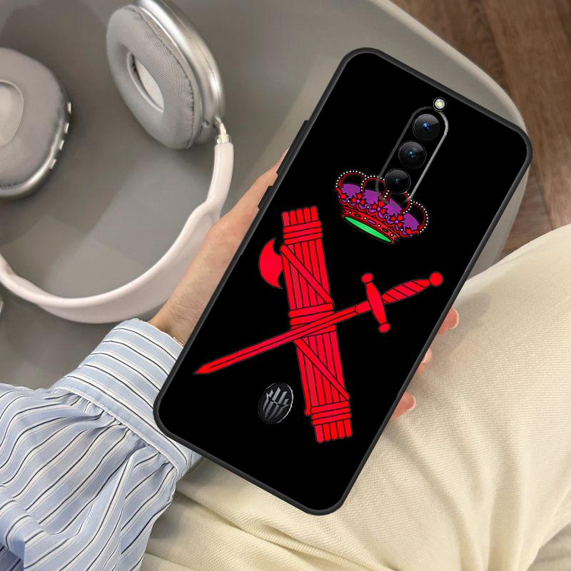 Civil Guard Spanish Flag Case For Red Magic 9 10 Pro Plus 8 7 6 Pro 5G 5S 6R RedMagic 10S 8S 7S 9S Pro Plus Cover