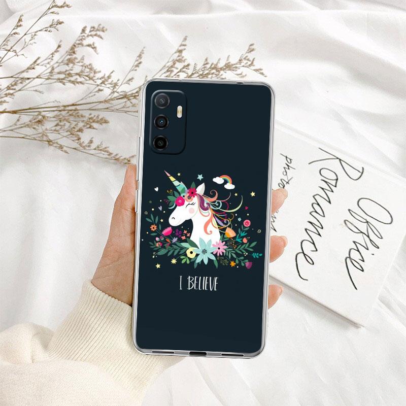IK21 Cartoon Unicorn Phone Case for Motorola Moto G10 G20 G30 G31 G32 G34 G35 G41 G42 G50 G51 G52 G55 G60 G60S G62 G71 G72 G75