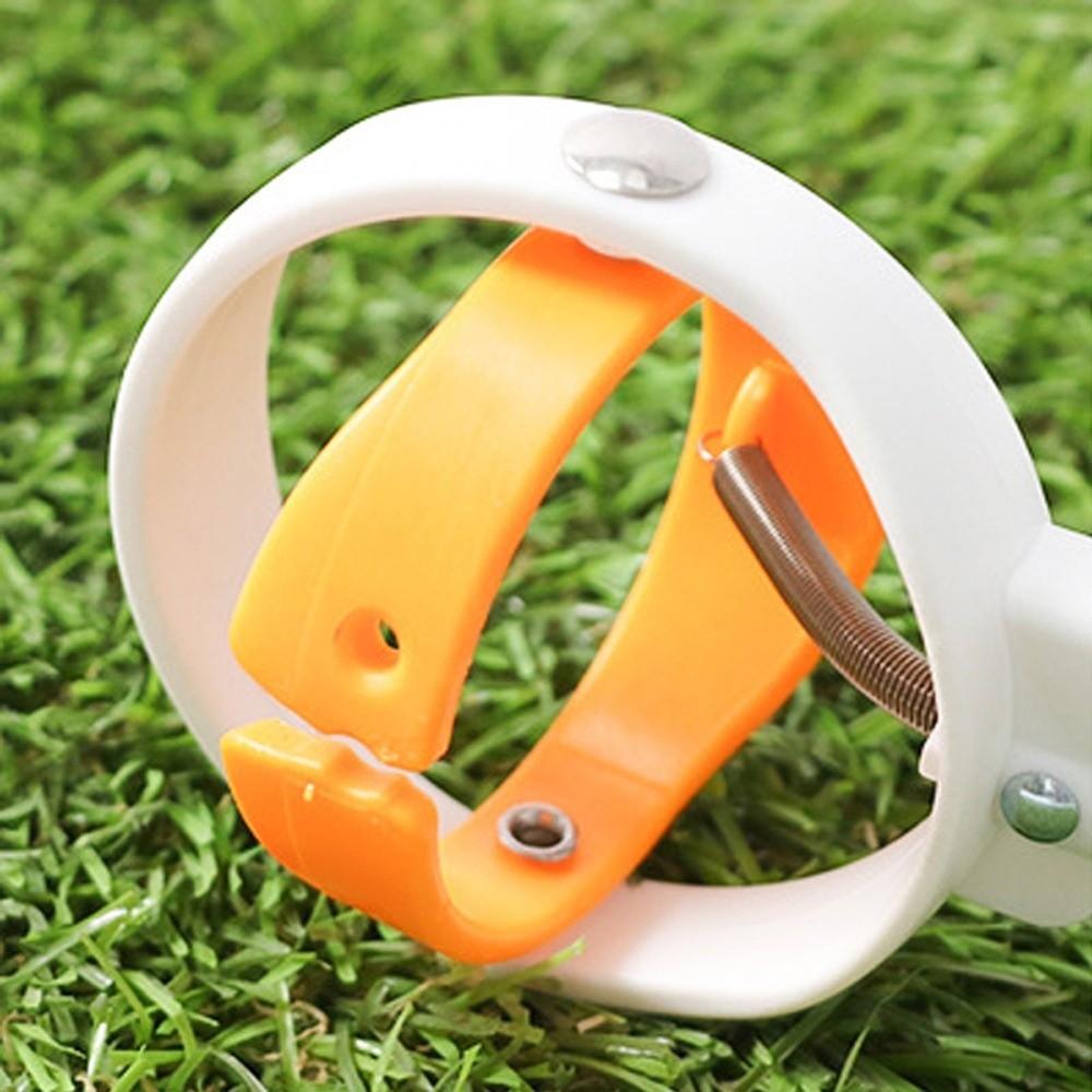 Double Ring Golf Ball Picker Adjustable Portable Golf Ball Catcher Golfers