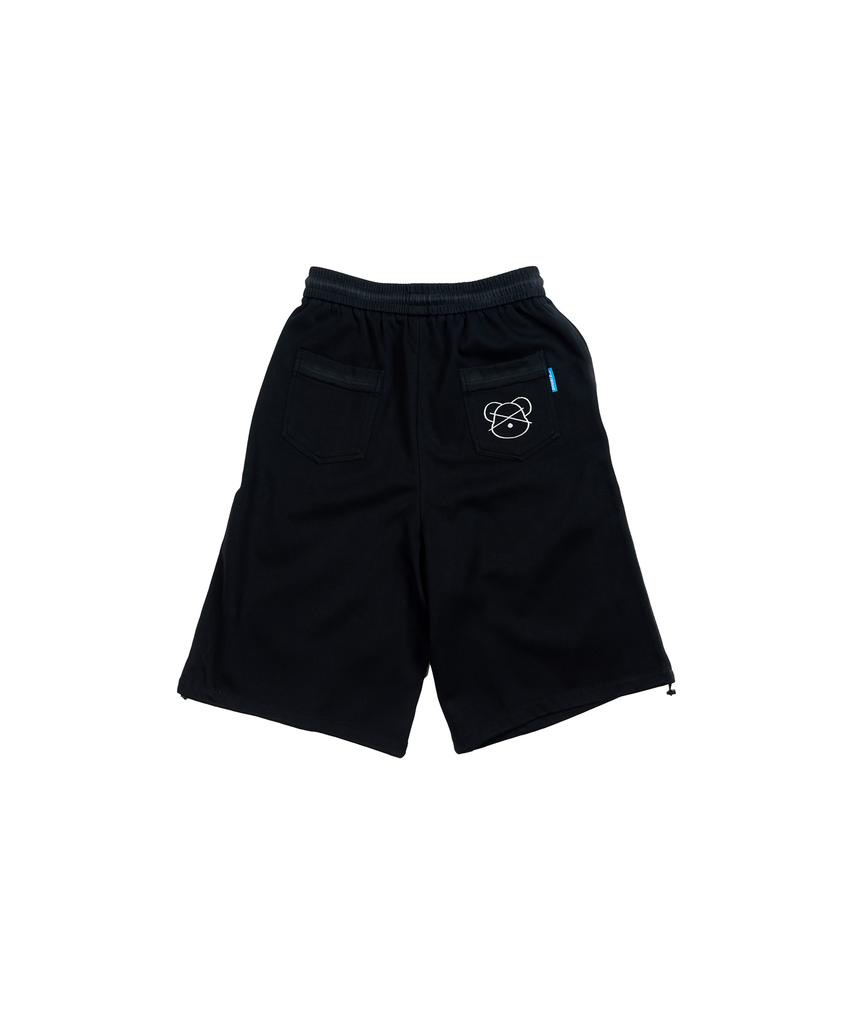DOUBLE JD Line Washed Bermuda Pants