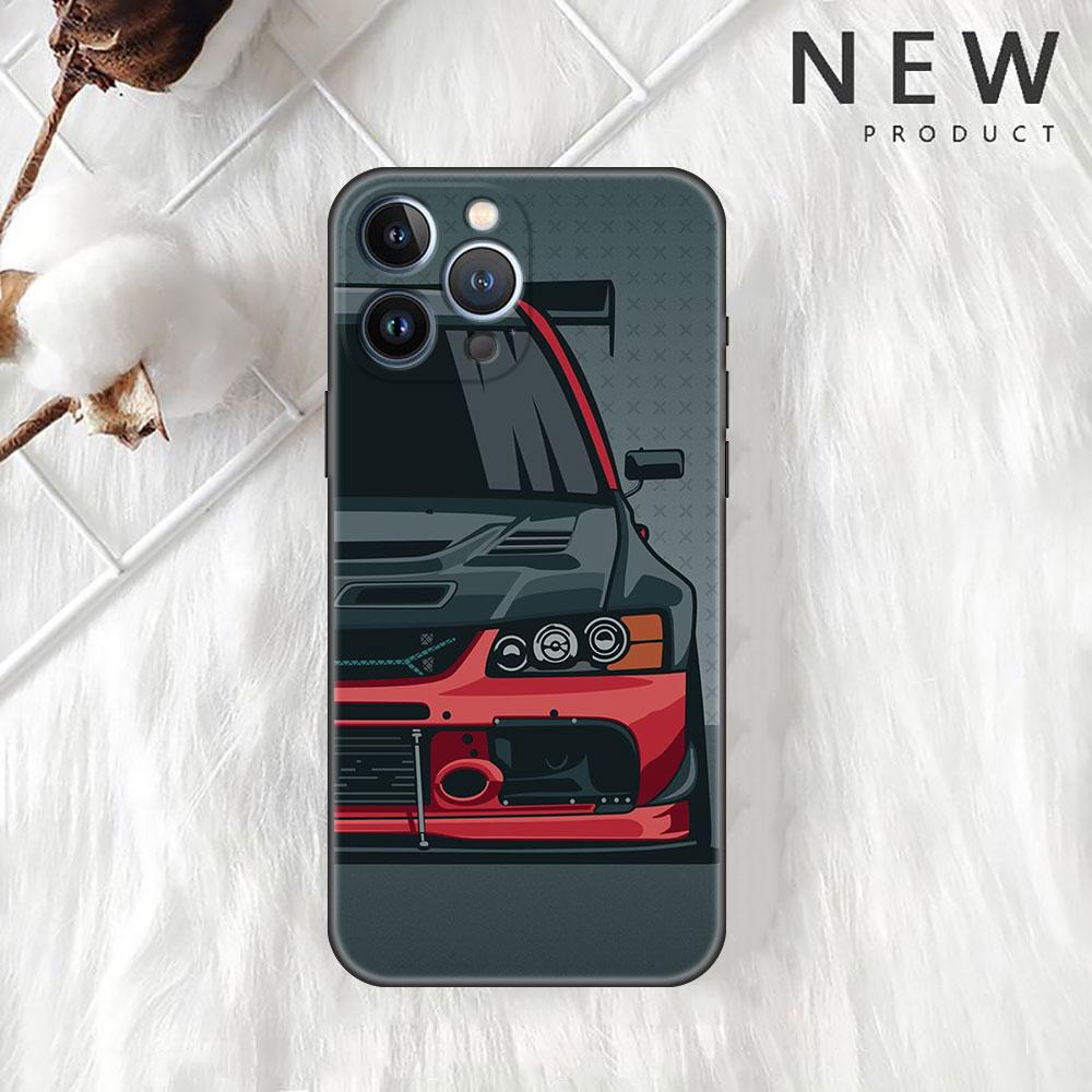 Чехол для Apple iPhone 11 13 12 14 Pro 7 Plus XR X XS Max 6 6S 13Pro SE 2022, силиконовый чехол для телефона, японский JDM, спортивные автомобили, комиксы