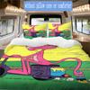 Pink Panther Pattern Bedding,Quilt Set Quilt Cover Pillowcase Home Birthday Gift (1*duvet cover+2*pillowcase,without core)XSJT0917302