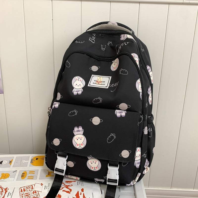 School Bag Female Japanese Sweet Junior High School Student Backpack Cute Cartoon Girl Backpack